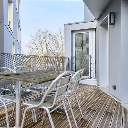 Proche Metro & 2 Balcons + Parking شقة ليل